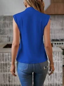 SHEIN LUNE Playera de mujer de manga corta con estilo casual sencillo y versátilmente adaptable a la moda