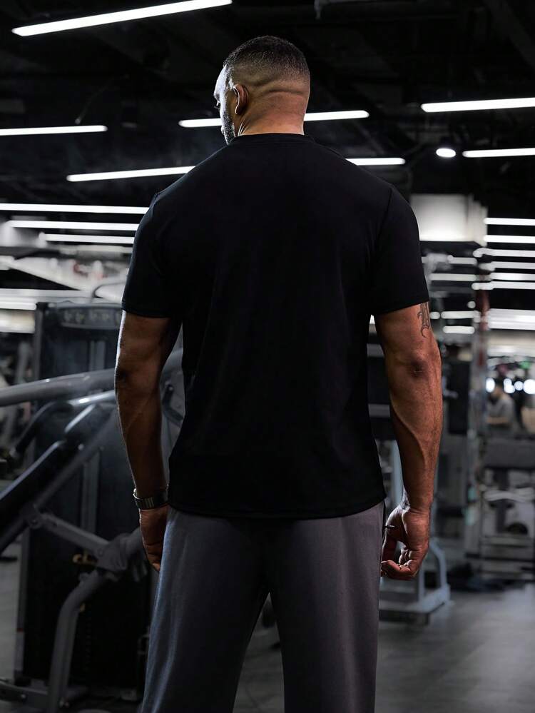 Boyfriend Style Men Boyfriend Style Mended Solid Color Short Sleeve Sports Polo T-Shirt Golf Shirt