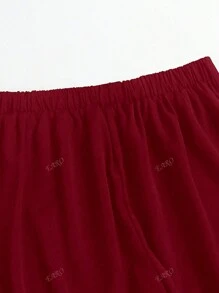 EARO Women's Solid Color Casual Daily Wear Spring/Summer Long Pants