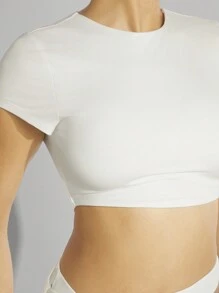 SHEIN Unity Open Back White Cut-Out Two-Piece Maxi Dress Set - White - View 5