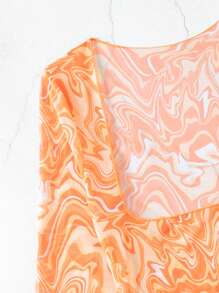 SHEIN Swim 3pcs Random Allover Print Bikini Set, Summer Beach Bathing Suit