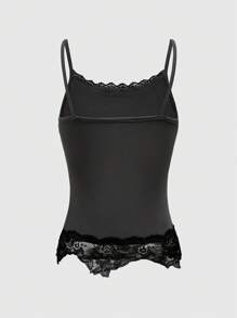 ROMWE Fairycore Áo yếm in họa tiết bướm cổ điển cho mùa hè - Xám - Xem 2