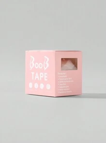 1 Roll Lace Breast Petals For Lift And 1 Pair Silicone Anti-Protrusion Nipple Covers (Round)