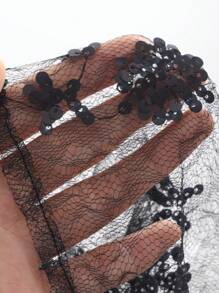 DAZY Women Sexy Sheer Mesh See-Through Skirt