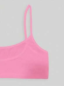 SHEIN Women Sexy Slim Solid Color Camisole Top With Skirt Set For Summer