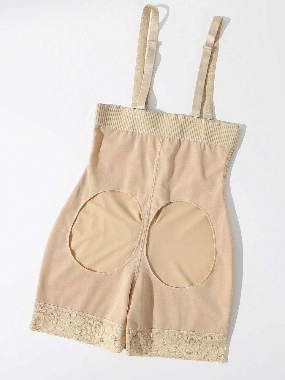 Women High Elasticity Abdominal Control Butt Lifting Bodysuit (1pc)