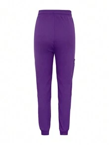 2 Cái/bộ Trang phục tẩy tế bào chết y tế màu trơn cho nữ - Màu tím - Xem 4