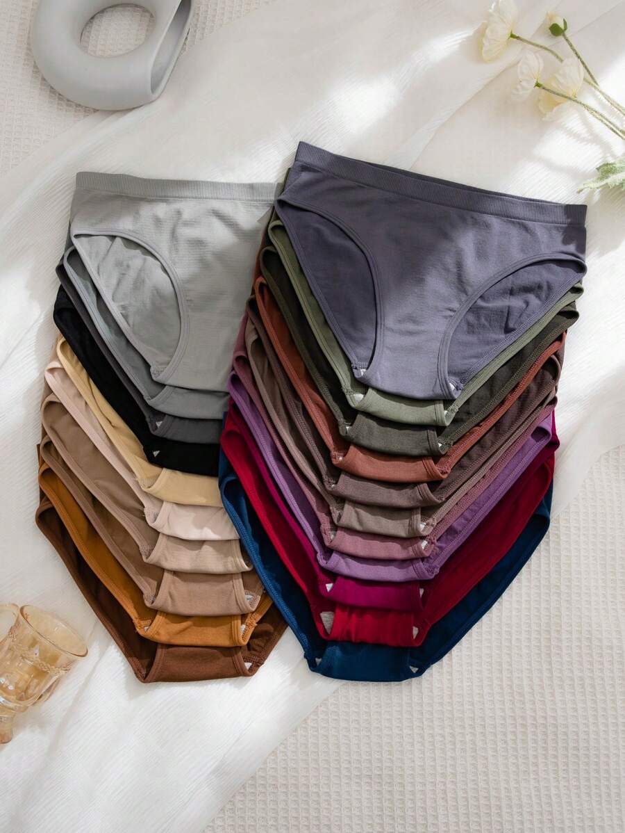 Snug Zone 21入組舒適無縫三角褲，休閒系列 - 彩色 - 查看 1