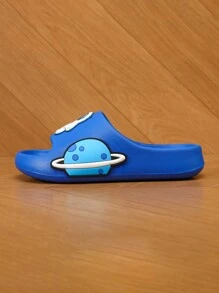 Kid Foam Slippers, Lightweight & Anti-Slip Soft-Sole, Cute Design, Suitable For Juniors & Teenagers, Indoor & Outdoor Casual Slides