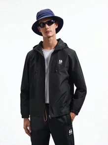 In My Nature 男士字母印花束口帽戶外夾克