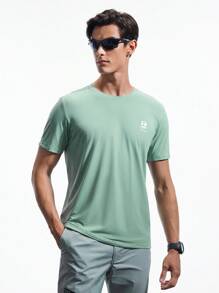 In My Nature Men Summer Casual Outdoor Printed Short Sleeve T-Shirt
