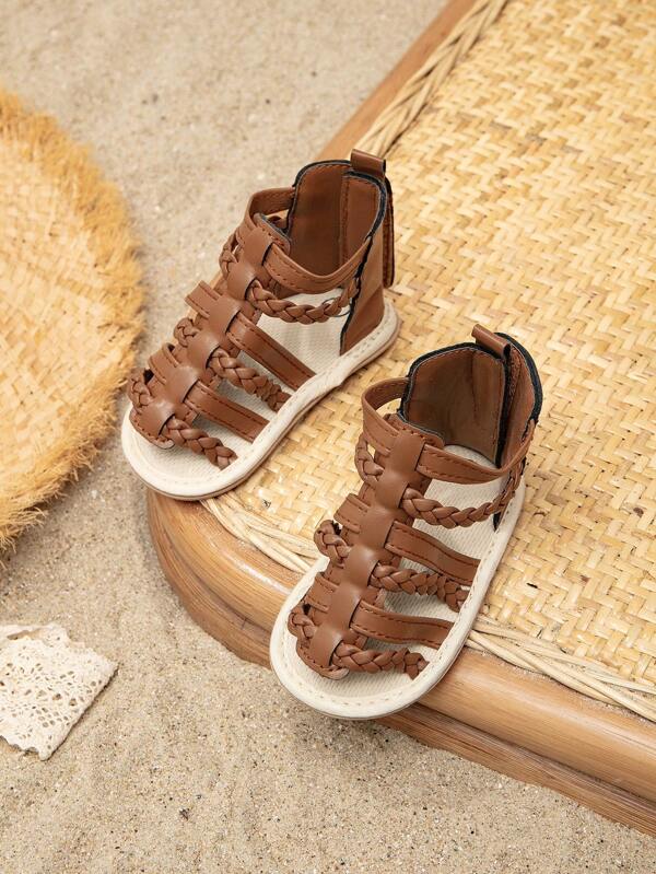 Open teen sandalen voor dames in de zomer, eenvoudig, casual en veelzijdig, geschikt voor baby's