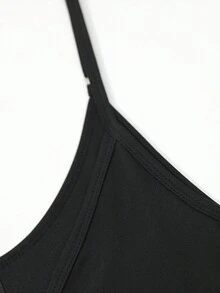 Calvaya Váy Jumper họa tiết hoa hướng dương dành cho nữ giải trí với kích thước lớn - màu đen - Xem 4