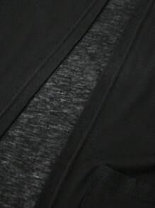 Chiquease Women Loose Long Sleeve Sun Protection Clothing For Spring & Summer - Black - View 4