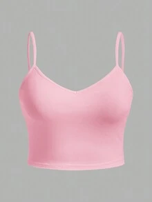 SHEIN EZwear 3件套女士性感无袖露脐背心，适合夏季穿着 - 彩色 - 查看 7