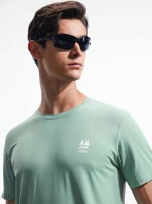 In My Nature Men Summer Casual Outdoor Printed Short Sleeve T-Shirt