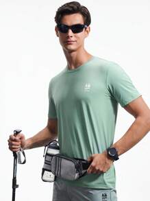 In My Nature Men Summer Casual Outdoor Printed Short Sleeve T-Shirt