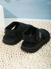 Children Flat Sandals, Comfortable, Lightweight, Fashionable, Sporty, And Casual Shoes For Boys - Black - View 7
