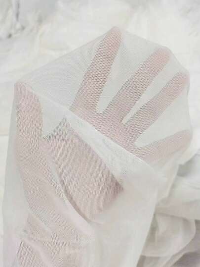 Kanten Splice Mesh Women Verleidelijke Lingerie Net Dress Set (Wire BH String) Bridallingerie view 6