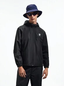 In My Nature 男士字母印花束口帽戶外夾克