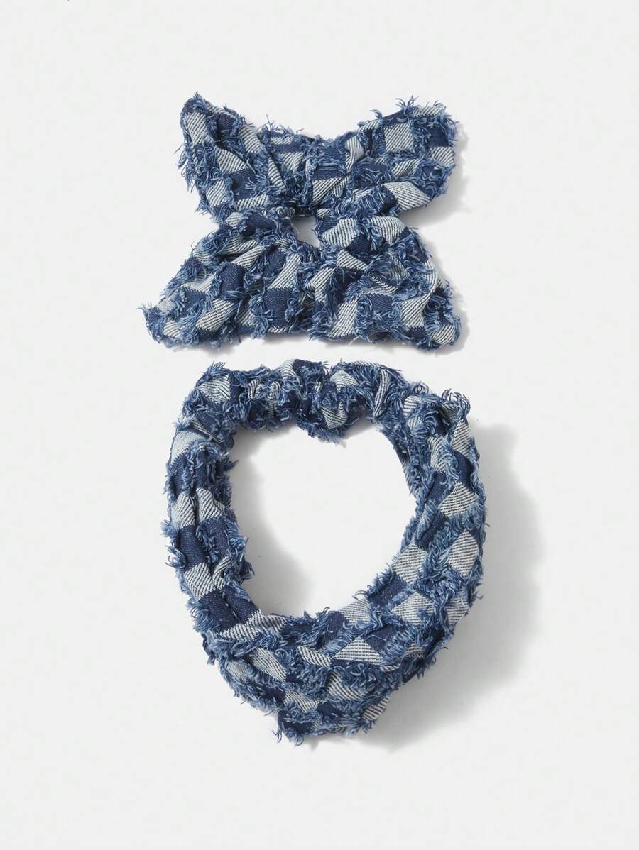 SHEIN ICON 1 件女式可爱基本款珍珠/鲍鱼和贝壳腰链，适合野餐、海滩、度假、休闲、学校 - 藏蓝色 - 查看 1