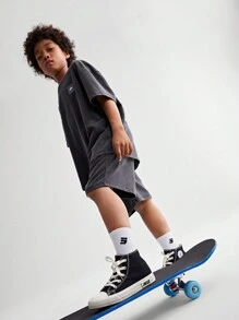 JNSQ Modische, vielseitig einsetzbare Frühlings-/Sommer Lässig High Top Kinderkangaschuhe, perfekt für die Schulanfang