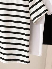 SHEIN Bộ 3 áo thun tay ngắn cổ tròn kiểu dáng thường ngày cho bé trai, thích hợp mặc mùa hè. - Nhiều màu - Xem 3