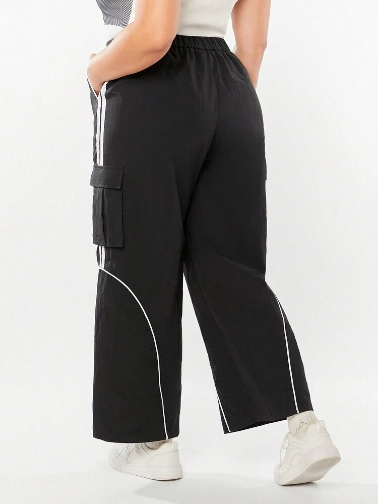 Vintage Plus Size Women Cargo Pants For Summer