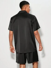 Manfinity VCAY Men Woven Casual Shirt 2pcs/Set