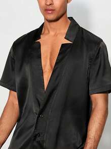 Manfinity VCAY Men Woven Casual Shirt 2pcs/Set