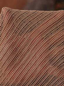 Ashley Hobart Designs Top sin mangas de punto de unicolor con diseño calado y cierre de botones delantero, top para mujer, para verano, vacaciones, invierno, festival