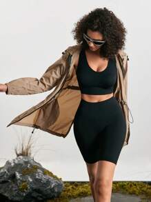 In My Nature Ladies' Solid Color Minimalist Hooded Sun Protection Jacket