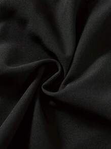 Manfinity LEGND Men's Cartoon Print Drawstring Waist Shorts Pattern Graphic Emo Boyfriend Gift, Cartoon Shorts Men, Graphic Men Shorts, Anime Shorts For Men - Black - View 4