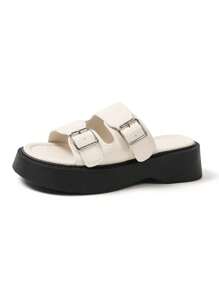 Women's Summer Platform Sandals Open Toe Soft Bottom Wedge Thick Sole Slippers