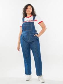 Forever 21 夏季復古畢業風格大尺碼女士牛仔褲 - 藍色 - 查看 6