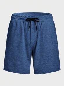 Manfinity Homme Shorts uomo a righe solide con coulisse e tasche per lestate