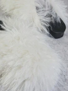 SHUZIA Women Fashion Plush Home Slippers