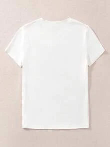 INAWLY Camiseta de mujer de manga corta con eslogan personalizado de estilo Y2K "Soy aburrida, bebé, todo lo que hago es ganar dinero" - Camiseta gráfica para mujer