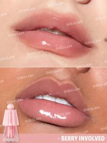SHEGLAM Huile Hydratante Pour Les LèVres Jelly Wow-Brillant à LèVres Hydratant Rose Aux Baies Soin Des LèVres Non Collant Et Brillant à Haute Brillance Masque De Sommeil Hydratant Maquillage Pour Les LèVres Remise De DiplôMe Anniversaire Vacances Haut ÉTé Automne Y2K ÉLéGant Mode Femmes Marque Maquillage CosméTique Beauté Visage FêTe Plage Voyage Camping Rituals Plein Air ÉCole Campus Excursion Festivals DéCoration Cadeau PréSent Rose Fille Cosplay Jeux Meilleur Couleur Charme Ambiance