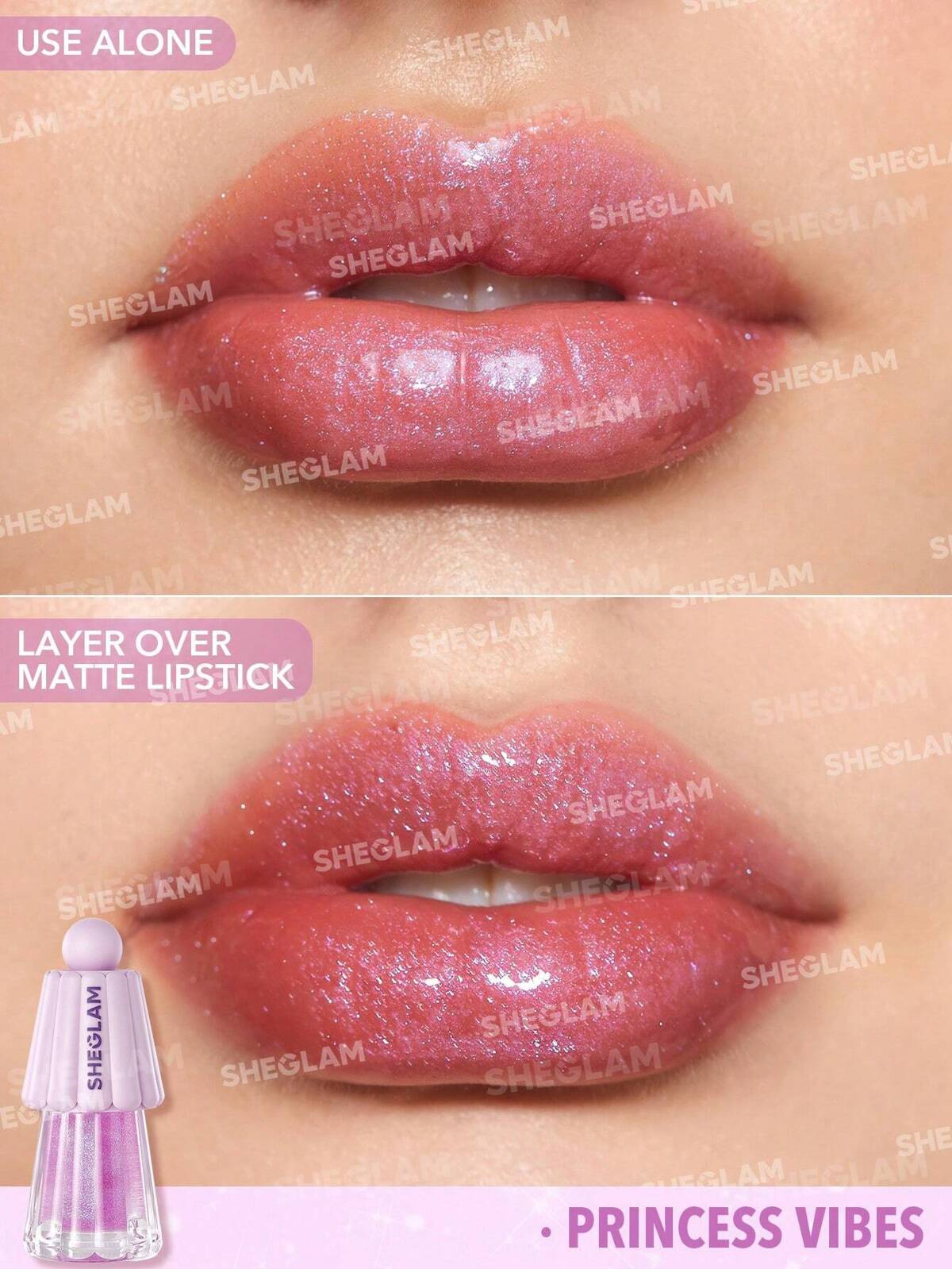 Jelly Wow Hydrating Lip Oil-Princess Vibes