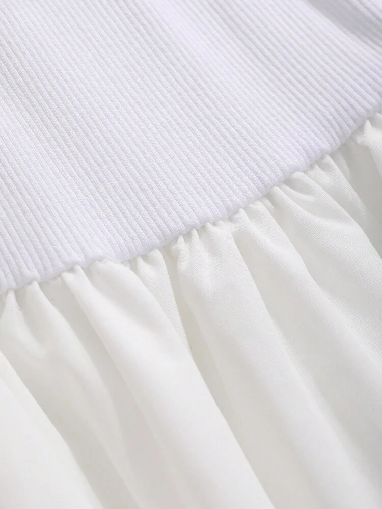 Women's Summer Elegant Square Neckline Cap Sleeve Long Dress With Drawstring Waist SunDress