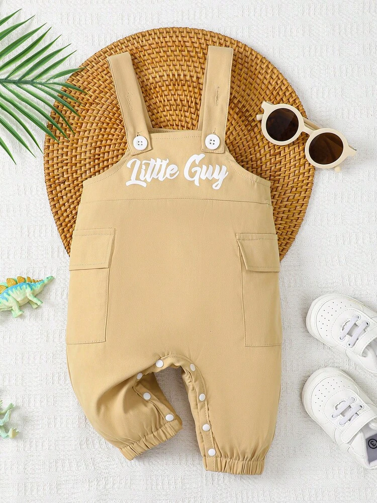Infant Spring/Summer One-Piece Stylish Printed Overalls Jumpsuit