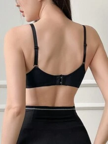 DAZY Simple And Thin Seamless Comfort Solid Color Bra,Back To School Clothes