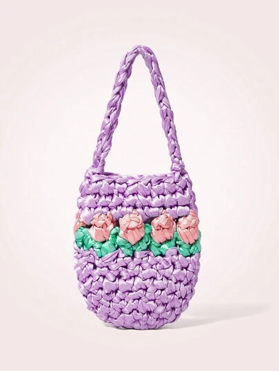 SHEIN MOD Cute Women Top Handle Bag,Teenagers