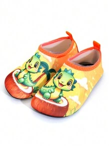 Water Shoes Kids & Aqua Shoes Kids Featuring Cute Cartoon Dinosaur - Lightweight Build, Slip-Proof, Keeping Kids' Feet On Sand & Swiftly Drying - Multicolor - View 7