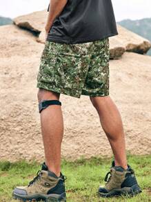 In My Nature Men's Camouflage Outdoor Cargo Shorts With Pockets