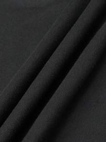 SHEIN EZwear Paquete de 3 camisetas básicas de talla grande con hombro regular