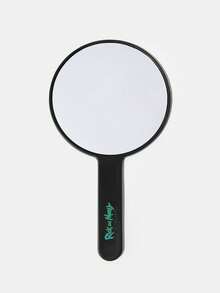Rick and Morty X SHEIN Cartoon Character Printed Handheld Mirror - Green - View 8