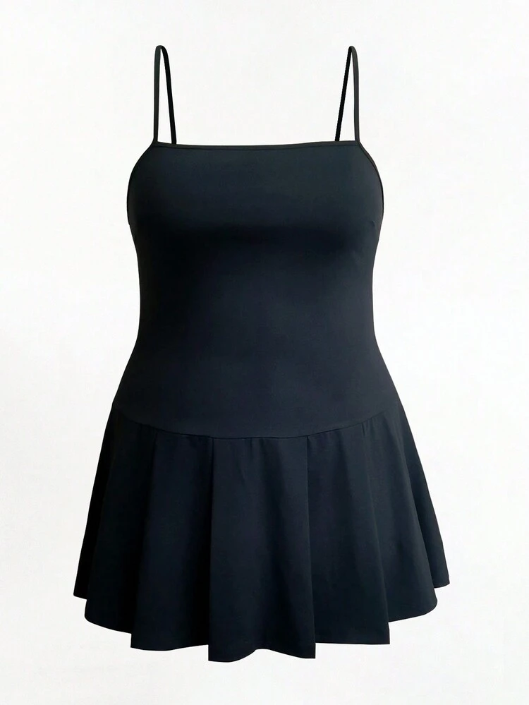 Vintage College Style Plus Size Women Dress For Summer