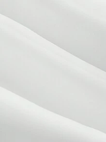 SHEIN MOD Vestito da sera di donna in jacquard bianco, perfetto per festival musicali e Ognissanti, vestiti autunnali da donna, abbigliamento di Ognissanti, vestiti, vestito da invitata a un matrimonio autunnale, vestito natalizio, abiti da cerimonia di fine anno scolastico, vestito da invitata a un matrimonio autunnale - Bianco - Visualizzare 4